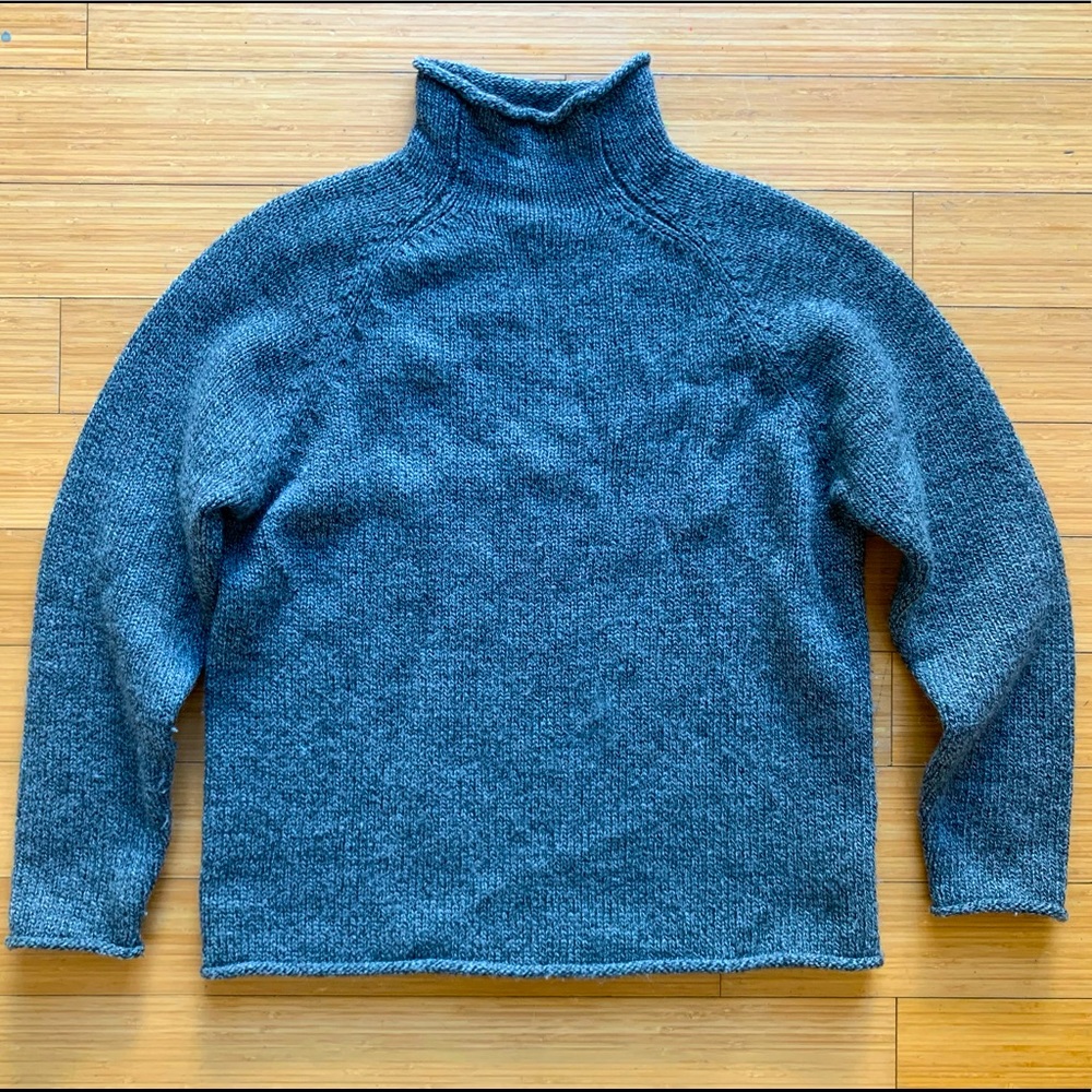 Classic J. Crew rollneck sweater, oversized S